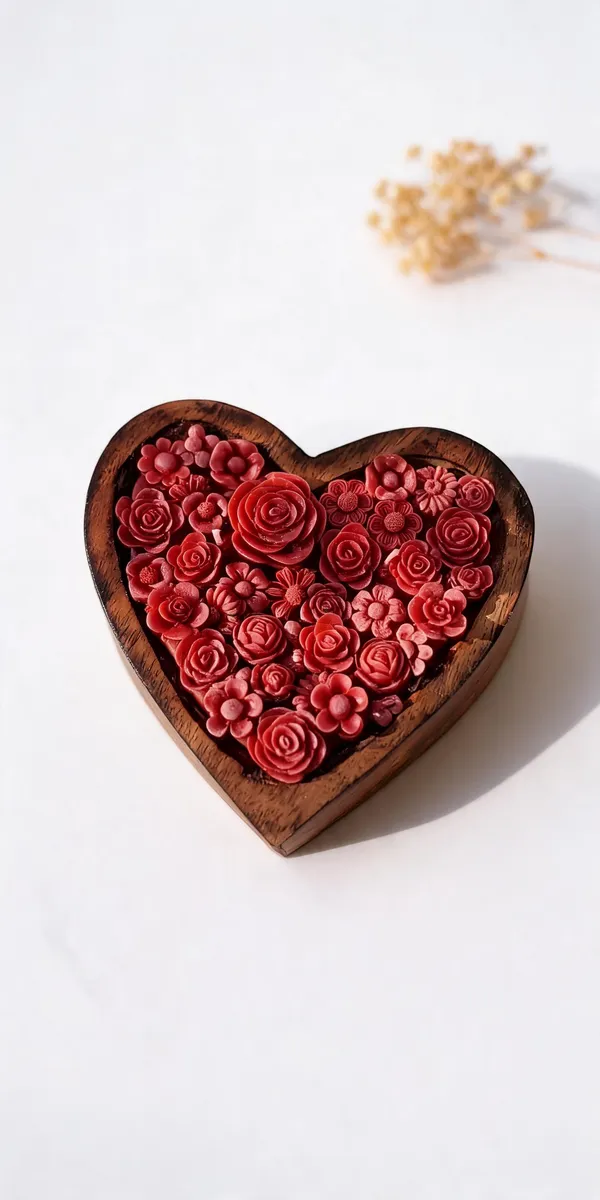 Soy_Wax_Wood_Romantic_Floral_Heart_Shaped_Decorative_Box