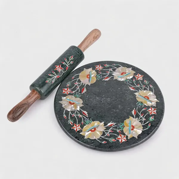 Green_Marble_Traditional_Floral_Chakla_Belan_Set