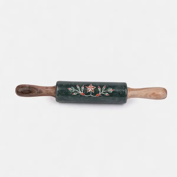 Green_Marble_Traditional_Floral_Chakla_Belan_Set