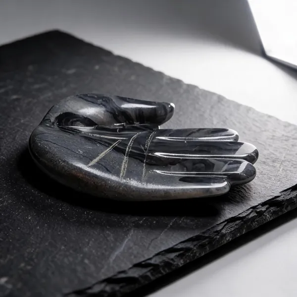 Black_Marble_Hand_Shaped_Sculptural_Figurine