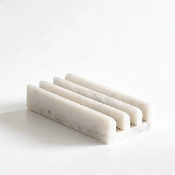 White_Marble_Multi_Slot_Rectangular_Desk_Organizer
