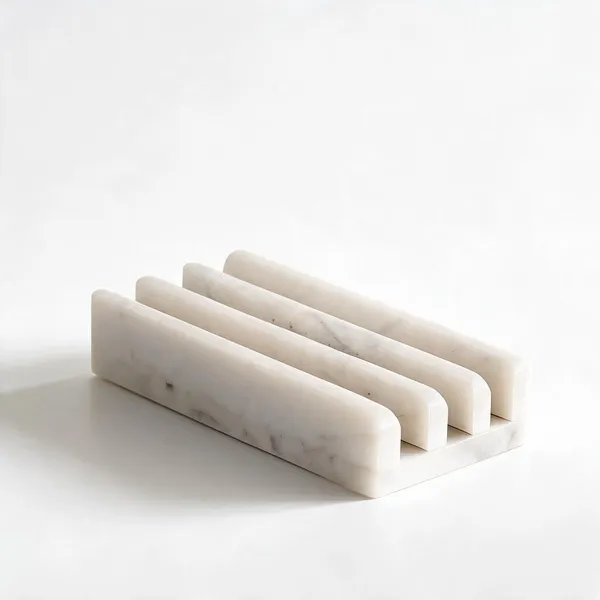 White_Marble_Multi_Slot_Rectangular_Desk_Organizer