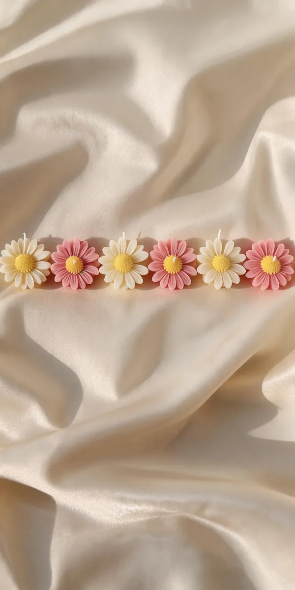 Soy_Wax_Pink_Daisy_Floral_Decorative_Candle_Pack_of_5