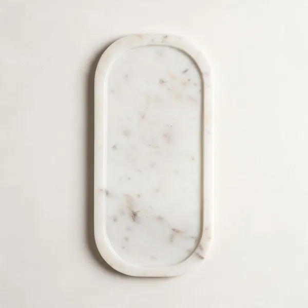 White_Marble_Veined_Rectangular_Serving_Tray
