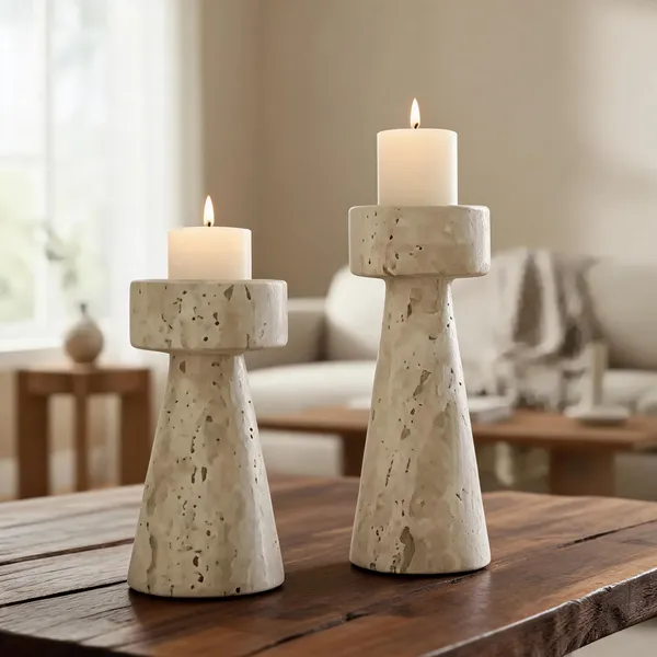 Travertine_Stone_Minimalist_Pedestal_Candle_Holder_Set_Of_2
