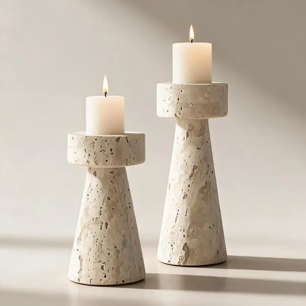 Travertine_Stone_Minimalist_Pedestal_Candle_Holder_Set_Of_2