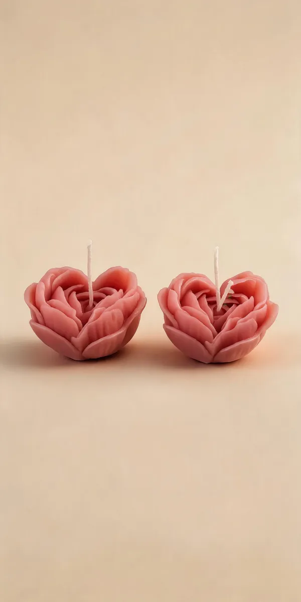Soy_Wax_Floral_Rose_Heart_Shaped_Candle_Pack_of_2