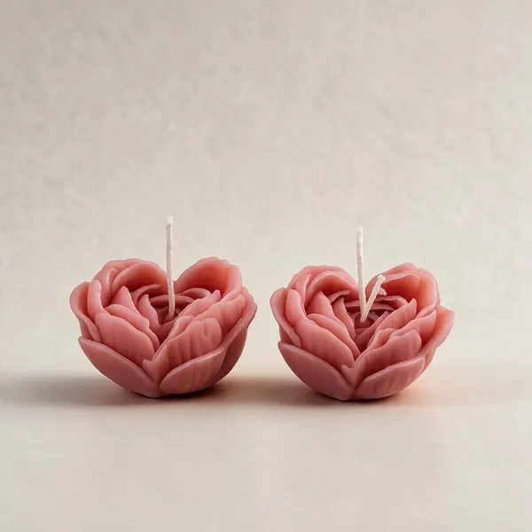 Soy_Wax_Floral_Rose_Heart_Shaped_Candle_Pack_of_2