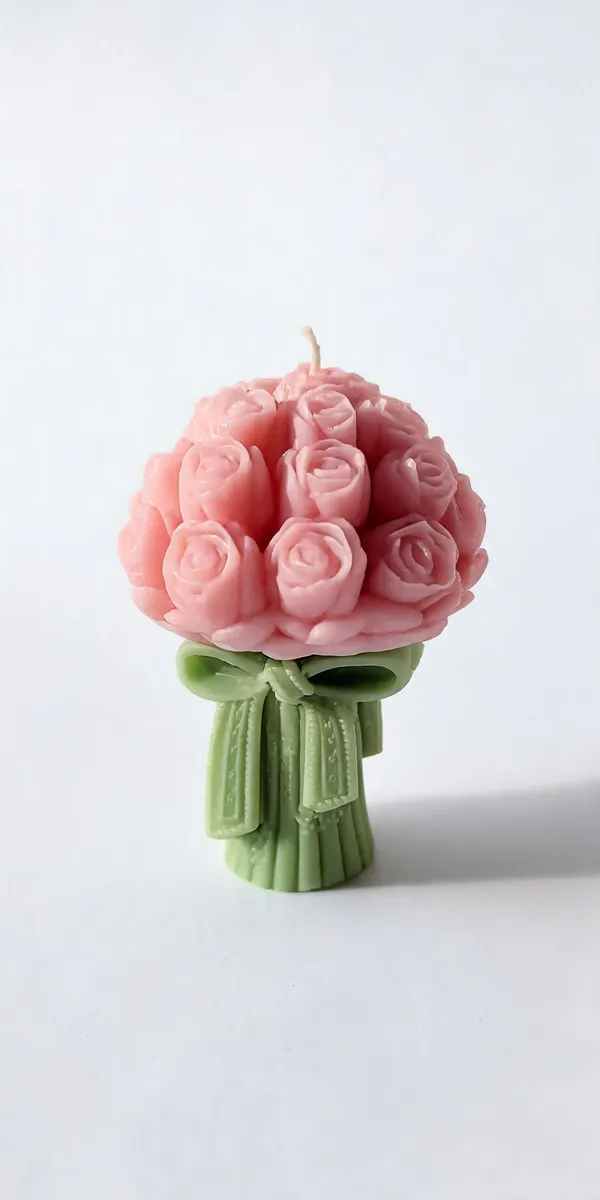 Soy_Wax_Floral_Rose_Bouquet_Sculpted_Candle