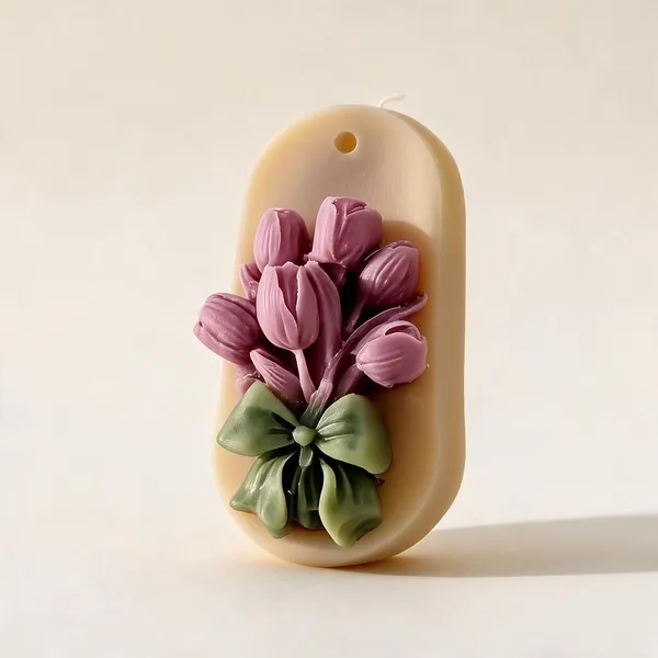 Soy_Wax_Floral_Sache_Shaped_Decorative_Candle_-_Pack_of_2