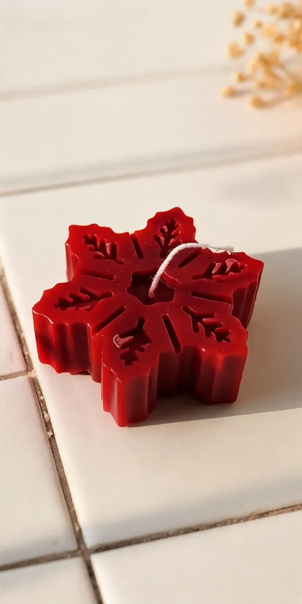 Soy_Wax_Festive_Snowflake_Shaped_Decorative_Candle