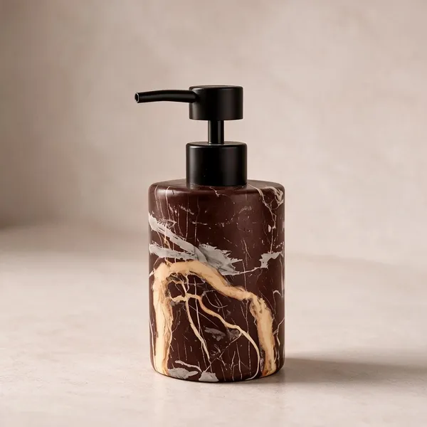 Rosso_Levanto_Stone_Veined_Pump_Soap_Dispenser