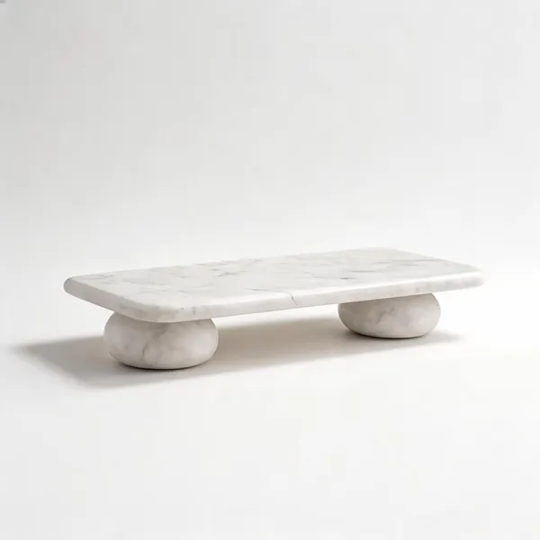 White_Marble_Minimalist_Solid_Elevated_Serving_Tray
