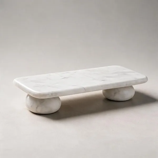 White_Marble_Minimalist_Solid_Elevated_Serving_Tray