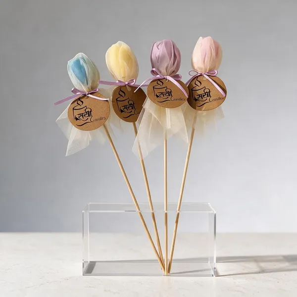 Soy_Wax_Floral_Decorative_Candle_Sticks_Set_Of_4