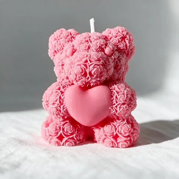 Teddy_Candle__Pack_Of_2