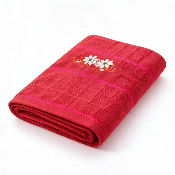 Floral_Towel_Size_150_Cm_X_75_Cm