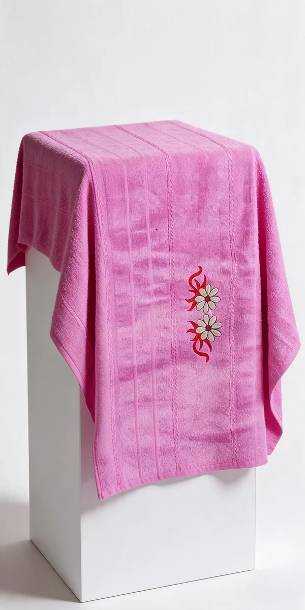 Pink_Soft_Towel_Size_150_Cm_X_75_Cm