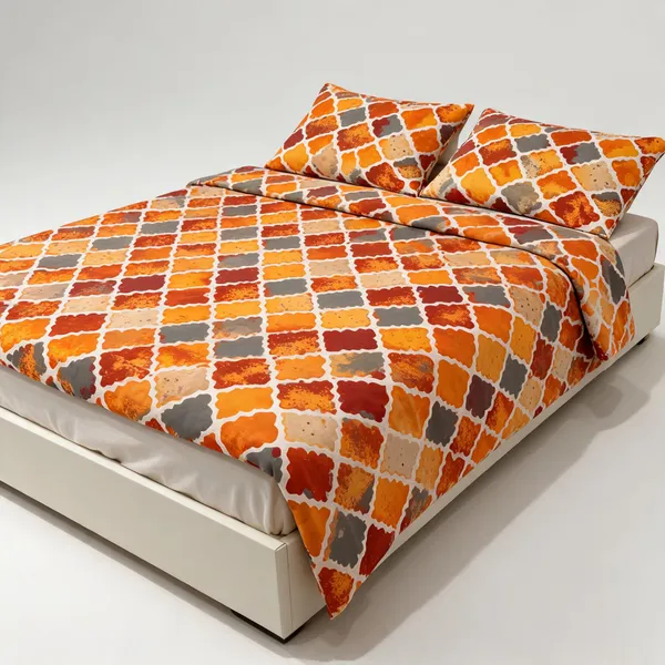 1_Cotton_Bed_Sheet_Size_90_X_100_Inch_With_2_Pillow_Covers