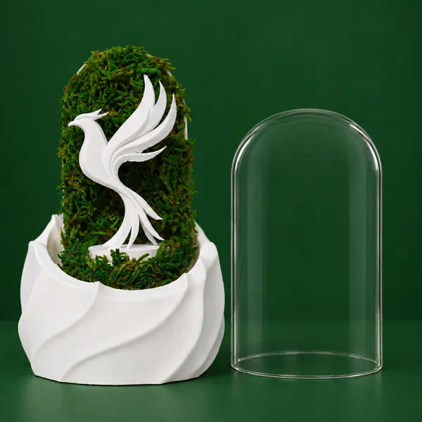 Polymer_Glass_Nature_Moss_Phoenix_White_For_Glass_Dome_Decor