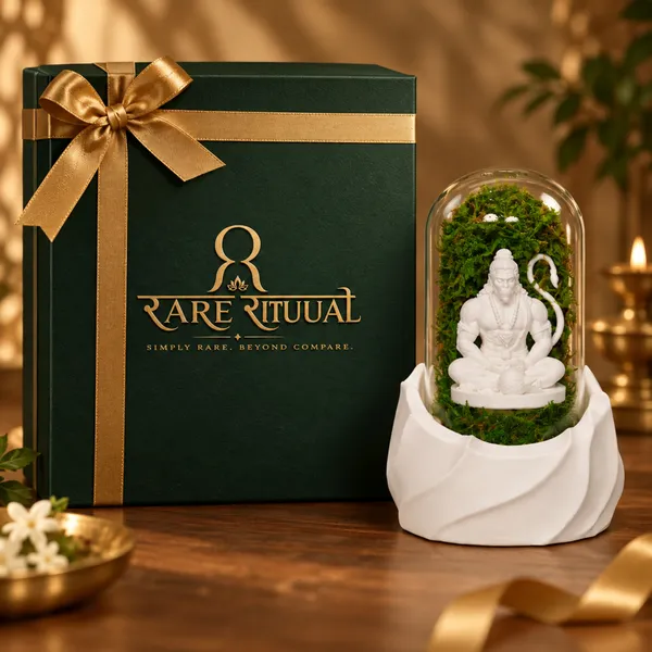 Polymer_Glass_Spiritual_Moss_Lord_Hanuman_White_For_Glass_Dome_Decor
