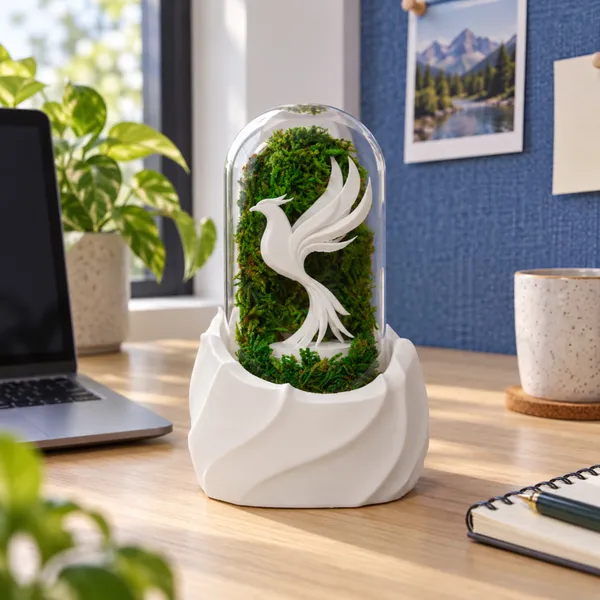 Polymer_Glass_Nature_Moss_Phoenix_White_For_Glass_Dome_Decor