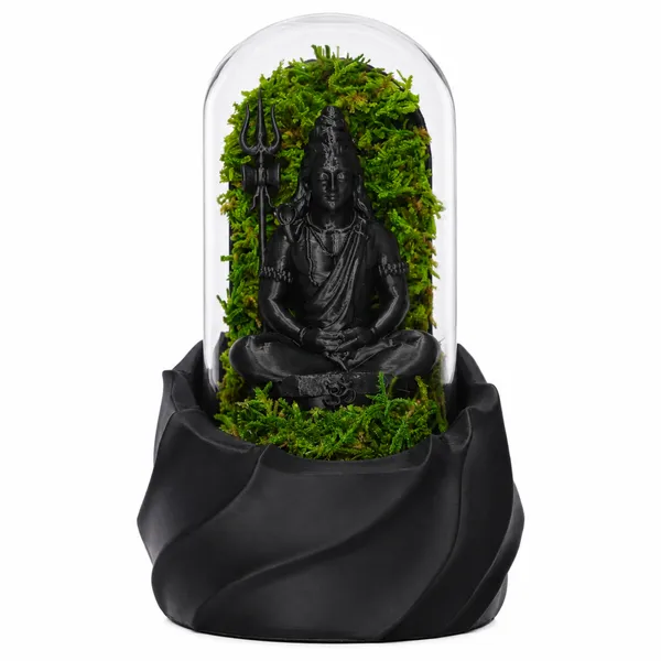 Polymer_Glass_Spiritual_Moss_Lord_Shiva_Black_For_Glass_Dome_Decor