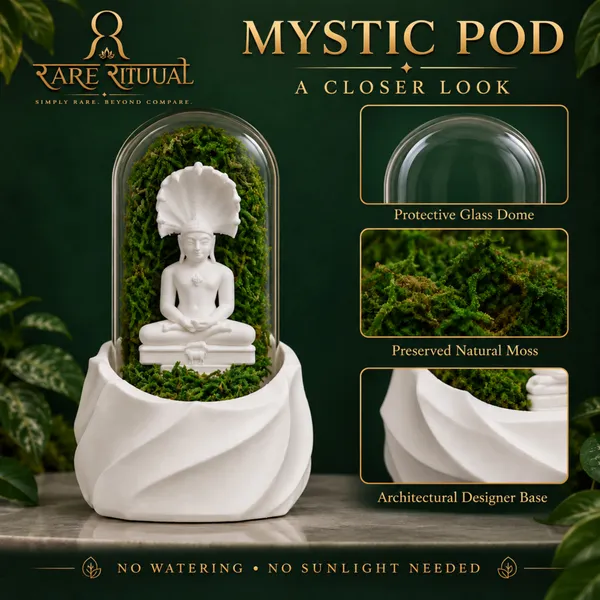 Polymer_Glass_Dome_White_Parshwanath_Preserved_Moss_Decor