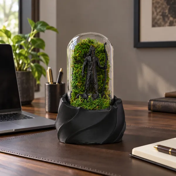 Polymer_Glass_Spiritual_Moss_Lord_Ram_Black_For_Glass_Dome_Decor