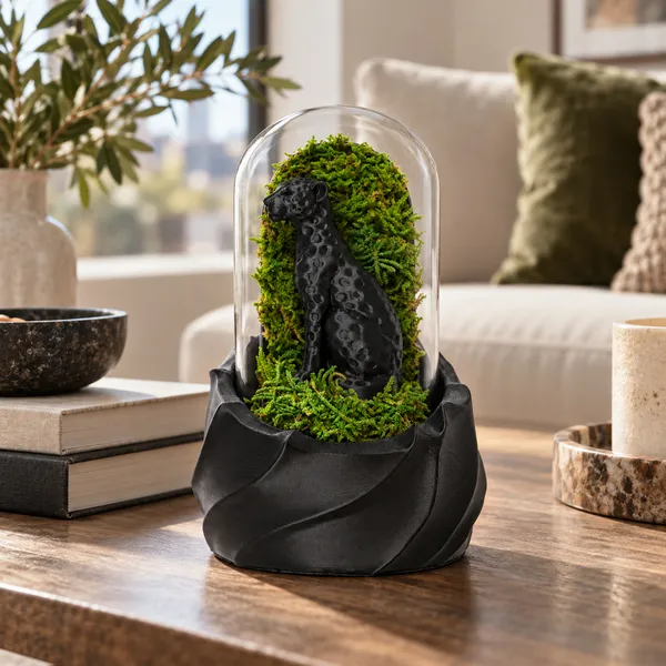 Polymer_Glass_Nature_Moss_Cheetah_Black_For_Glass_Dome_Decor