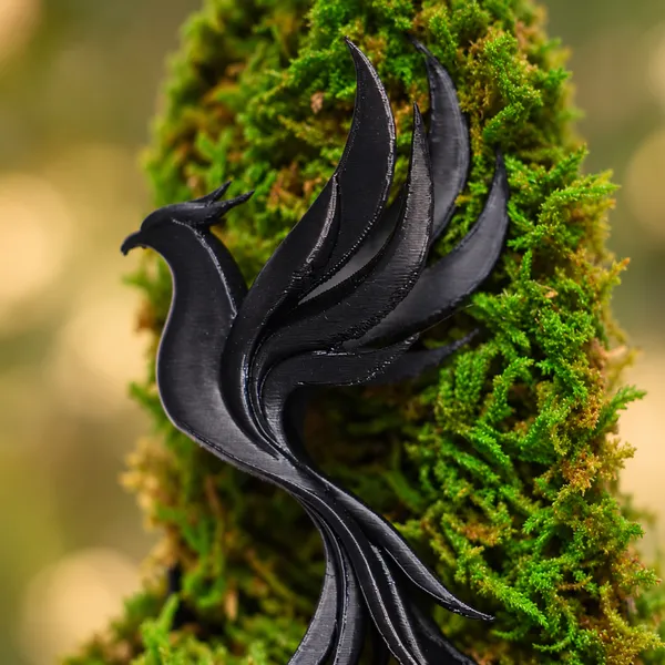 Polymer_Glass_Dome_Black_Phoenix_Preserved_Moss_Decor