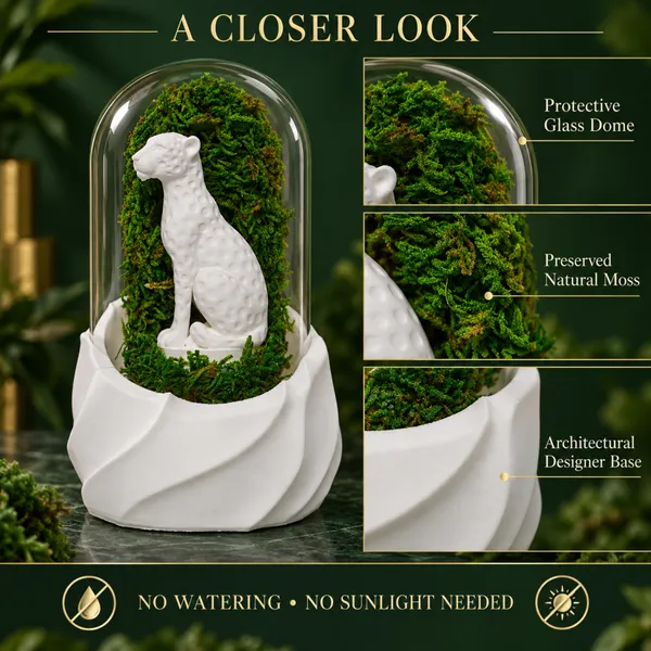 Polymer_Glass_Nature_Moss_Cheetah_White_For_Glass_Dome_Decor