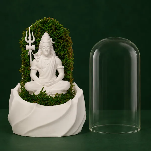 Polymer_Glass_Spiritual_Moss_Lord_Shiva_White_For_Glass_Dome_Decor