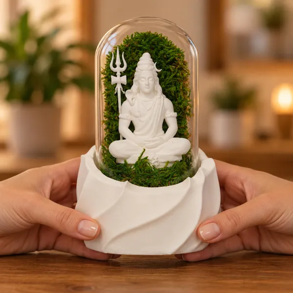Polymer_Glass_Spiritual_Moss_Lord_Shiva_White_For_Glass_Dome_Decor