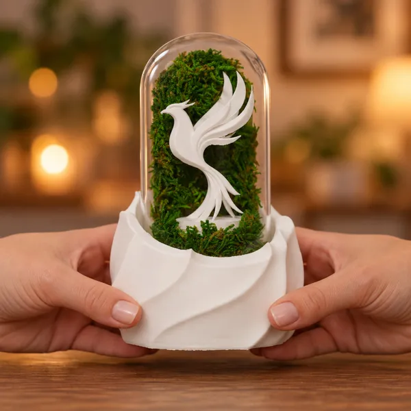 Polymer_Glass_Nature_Moss_Phoenix_White_For_Glass_Dome_Decor
