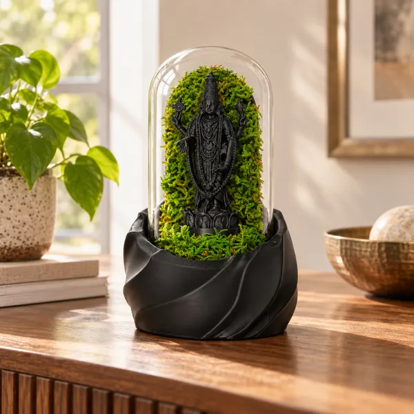 Polymer_Glass_Spiritual_Moss_Lord_Vishnu_Black_For_Glass_Dome_Decor