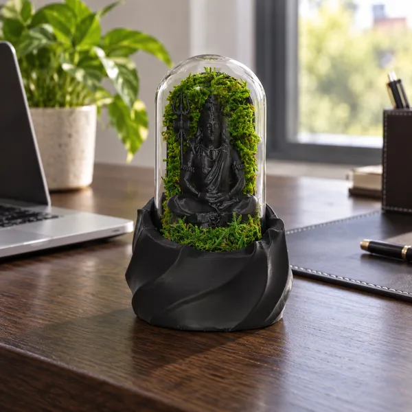 Polymer_Glass_Spiritual_Moss_Lord_Shiva_Black_For_Glass_Dome_Decor