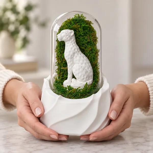 Polymer_Glass_Nature_Moss_Cheetah_White_For_Glass_Dome_Decor