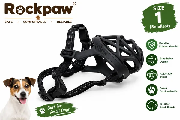 Black_Rubber_Cage-Style_Adjustable_Dog_Muzzle_Set_Pack_Of_5
