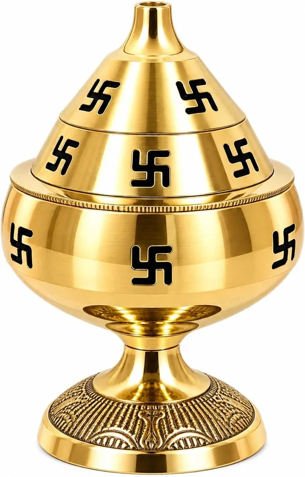 Brass_Traditional_Table_Diya_Gold_Finish