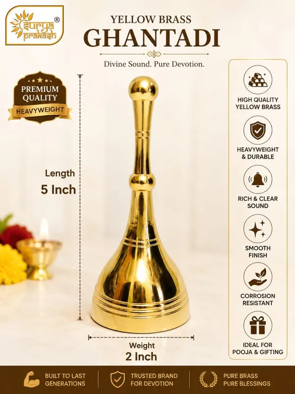 Copper_Traditional_Pooja_Bell_Gold_Finish