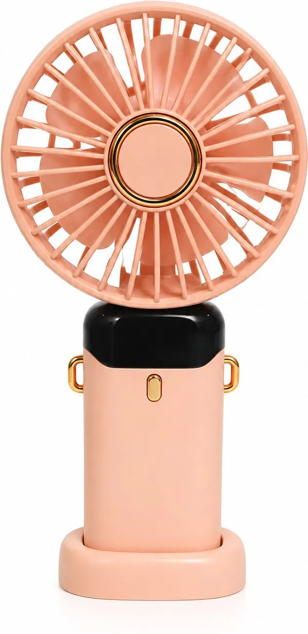 Peach_Fiber_Usb_Rechargeable_Foldable_Hand_Fan_-_Pack_of_2