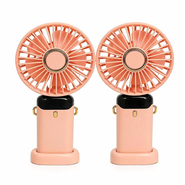 Peach_Fiber_Usb_Rechargeable_Foldable_Hand_Fan_-_Pack_of_2