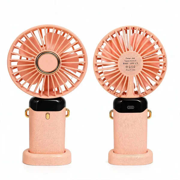 Peach_Fiber_Usb_Rechargeable_Foldable_Hand_Fan_-_Pack_of_2