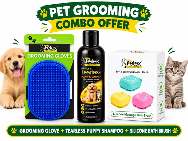 Aloe_Vera_Neem_Tearless_Puppy_Shampoo_Grooming_Glove_Bath_Brush_Pack_Of_3