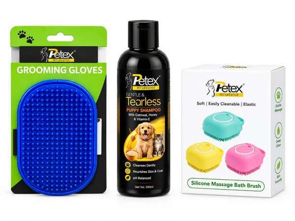 Aloe_Vera_Neem_Tearless_Puppy_Shampoo_Grooming_Glove_Bath_Brush_Pack_Of_3