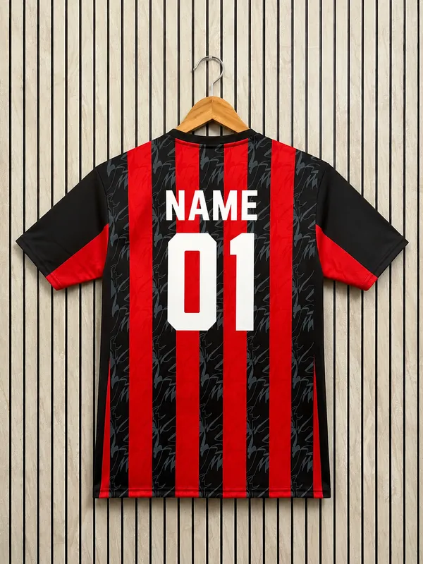 Red_Black_Aerodry_Striped_Football_Jersey_For_Unisex
