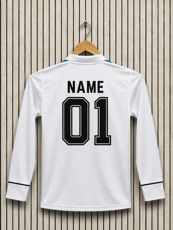 White_Aerodry_Long_Sleeve_Sports_Jersey_For_Unisex