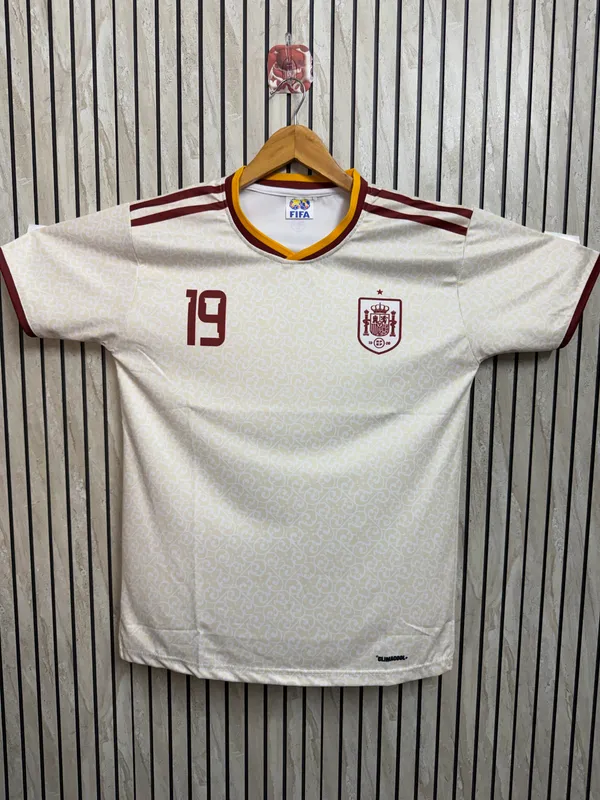 White_Aerodry_Sports_Fit_Football_Jersey_For_Unisex