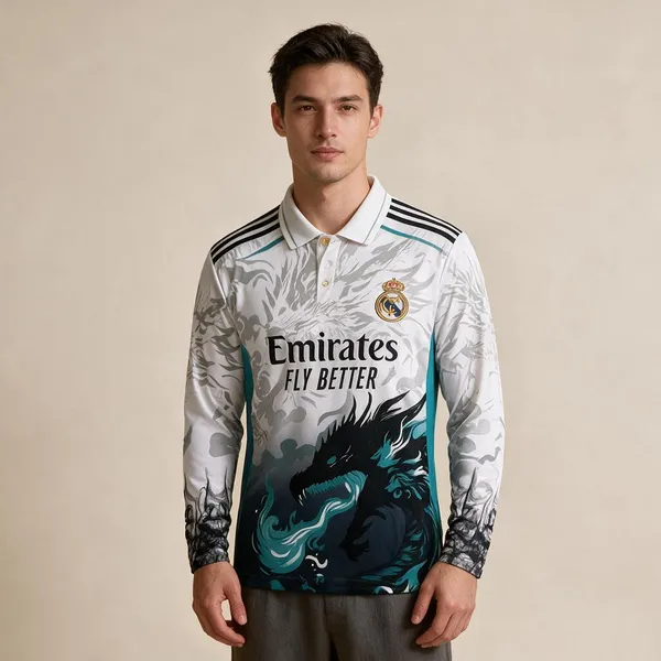 White_Aerodry_Sports_Fit_Football_Jersey_For_Unisex